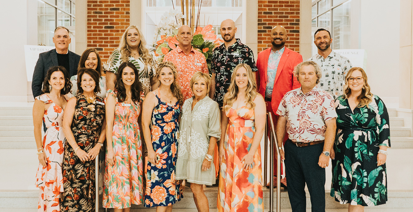 group of fun professionals